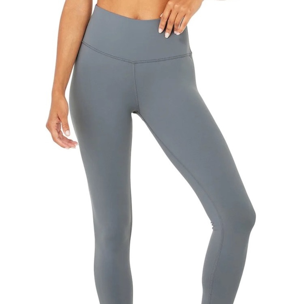Alo Airbrush Leggings Full Length Grey